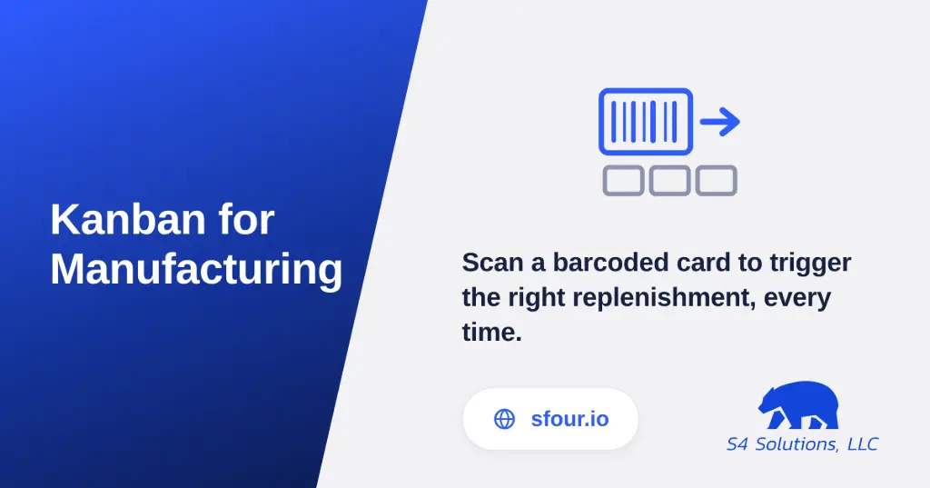 Kanban for Manufacturing